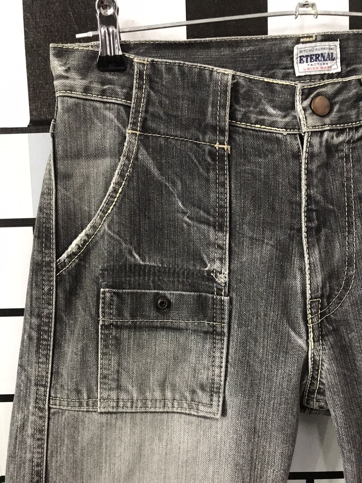 Eternal × Japanese Brand Vintage ETERNAL japan Bush Pants Denim Japan Made Size US 30 / EU 46 - 7 Thumbnail