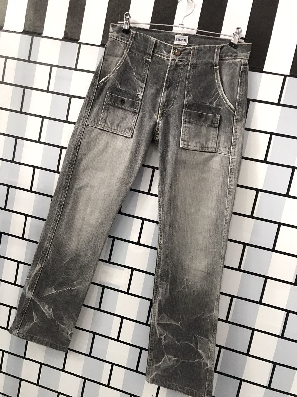 Eternal × Japanese Brand Vintage ETERNAL japan Bush Pants Denim Japan Made Size US 30 / EU 46 - 3 Thumbnail