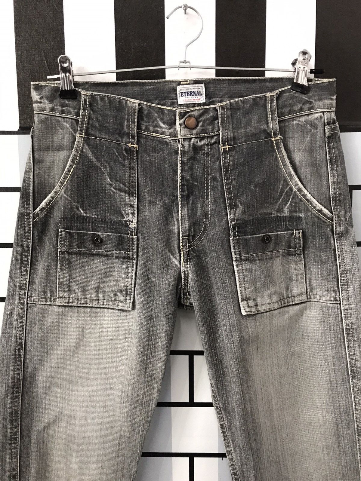 Eternal × Japanese Brand Vintage ETERNAL japan Bush Pants Denim Japan Made Size US 30 / EU 46 - 4 Thumbnail