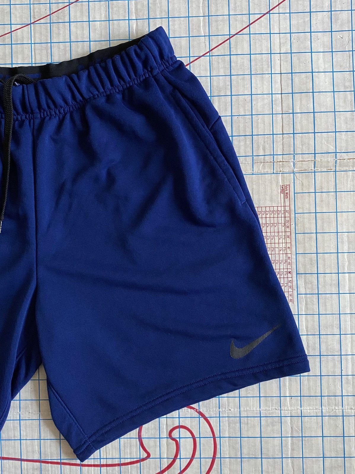 Nike Nike Navy Blue Sweat Shorts Size Large Size US 34 / EU 50 - 4 Thumbnail