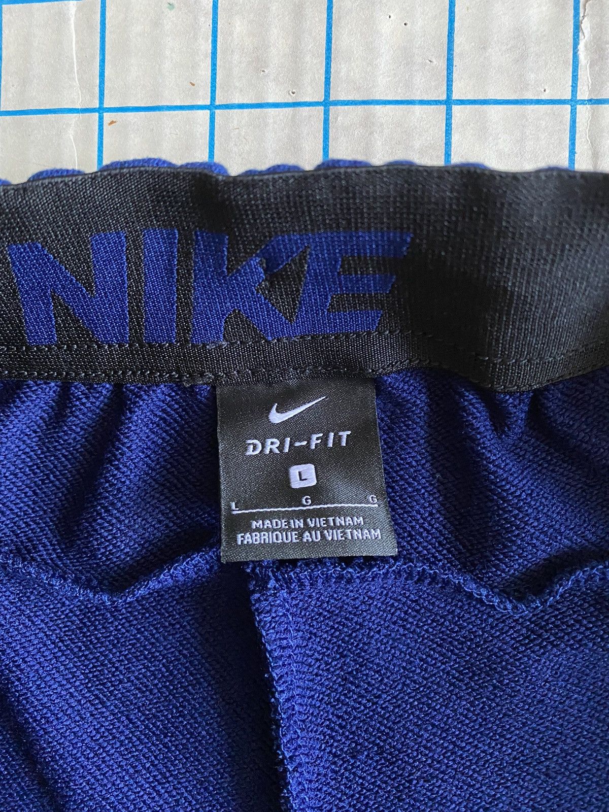 Nike Nike Navy Blue Sweat Shorts Size Large Size US 34 / EU 50 - 6 Thumbnail
