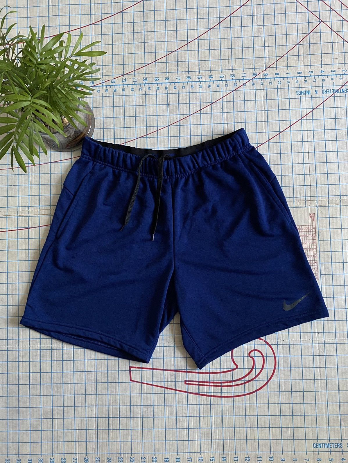 Nike Nike Navy Blue Sweat Shorts Size Large Size US 34 / EU 50 - 3 Thumbnail