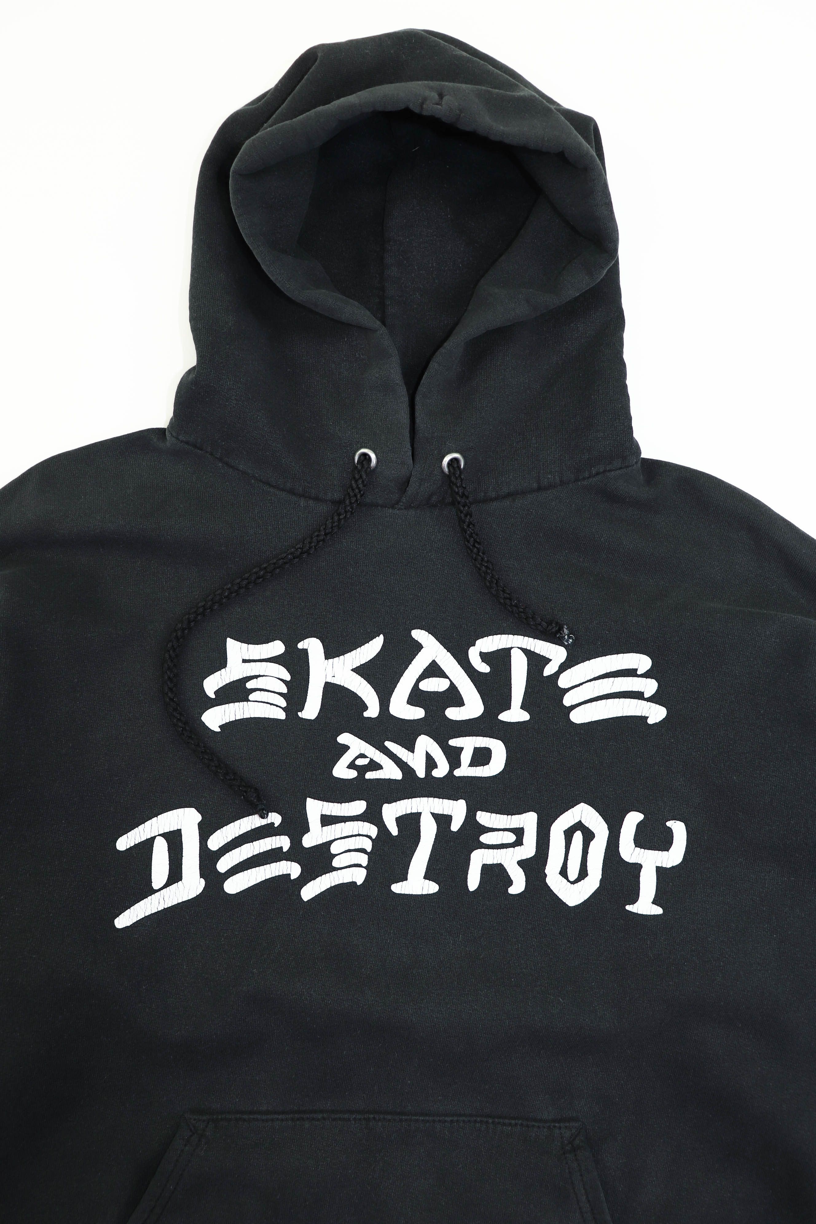 Thrasher Thrasher Vintage Skate And Destroy Graphics Sun Faded Hoodie Size US M / EU 48-50 / 2 - 5 Thumbnail