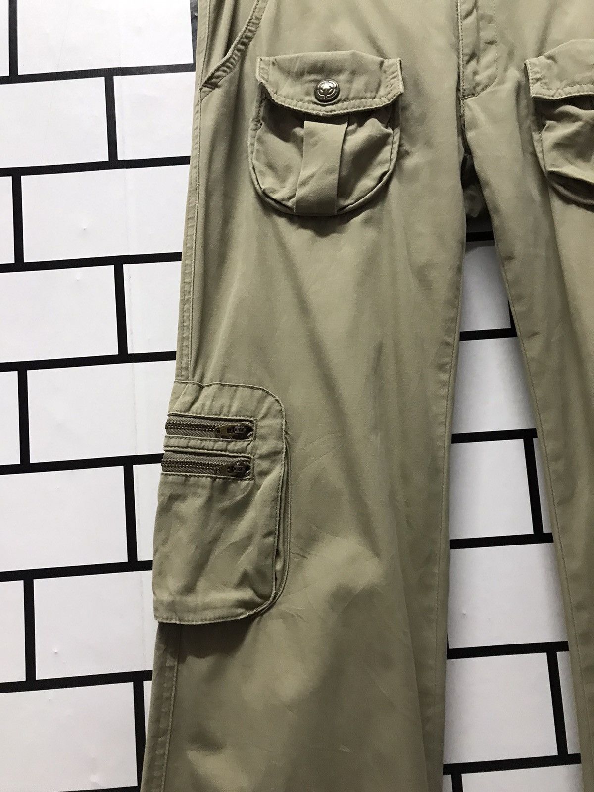 Japanese Brand Japan Brand Back Number Parachute Gas Mask Cargo Pants Size US 30 / EU 46 - 8 Thumbnail