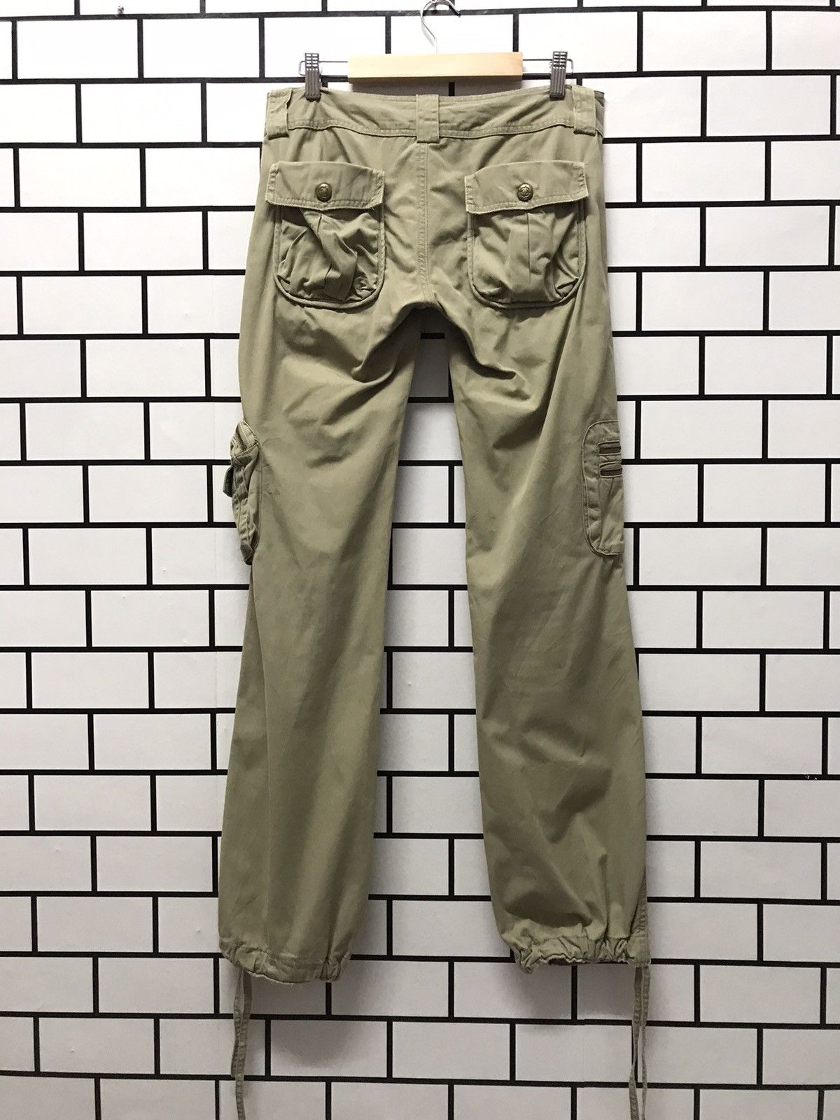 Japanese Brand Japan Brand Back Number Parachute Gas Mask Cargo Pants Size US 30 / EU 46 - 9 Thumbnail