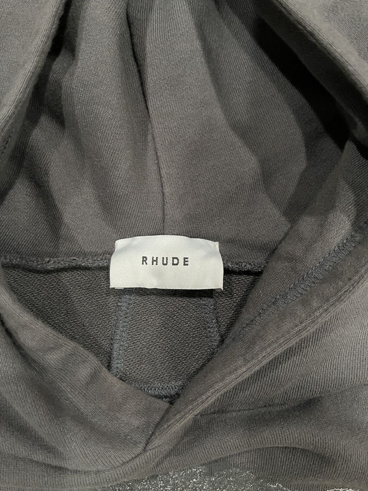 Rhude × Swarovski Rhude Swarovski Wolf Vintage Wash Hoodie Barneys Exclusive Size US L / EU 52-54 / 3 - 9 Thumbnail