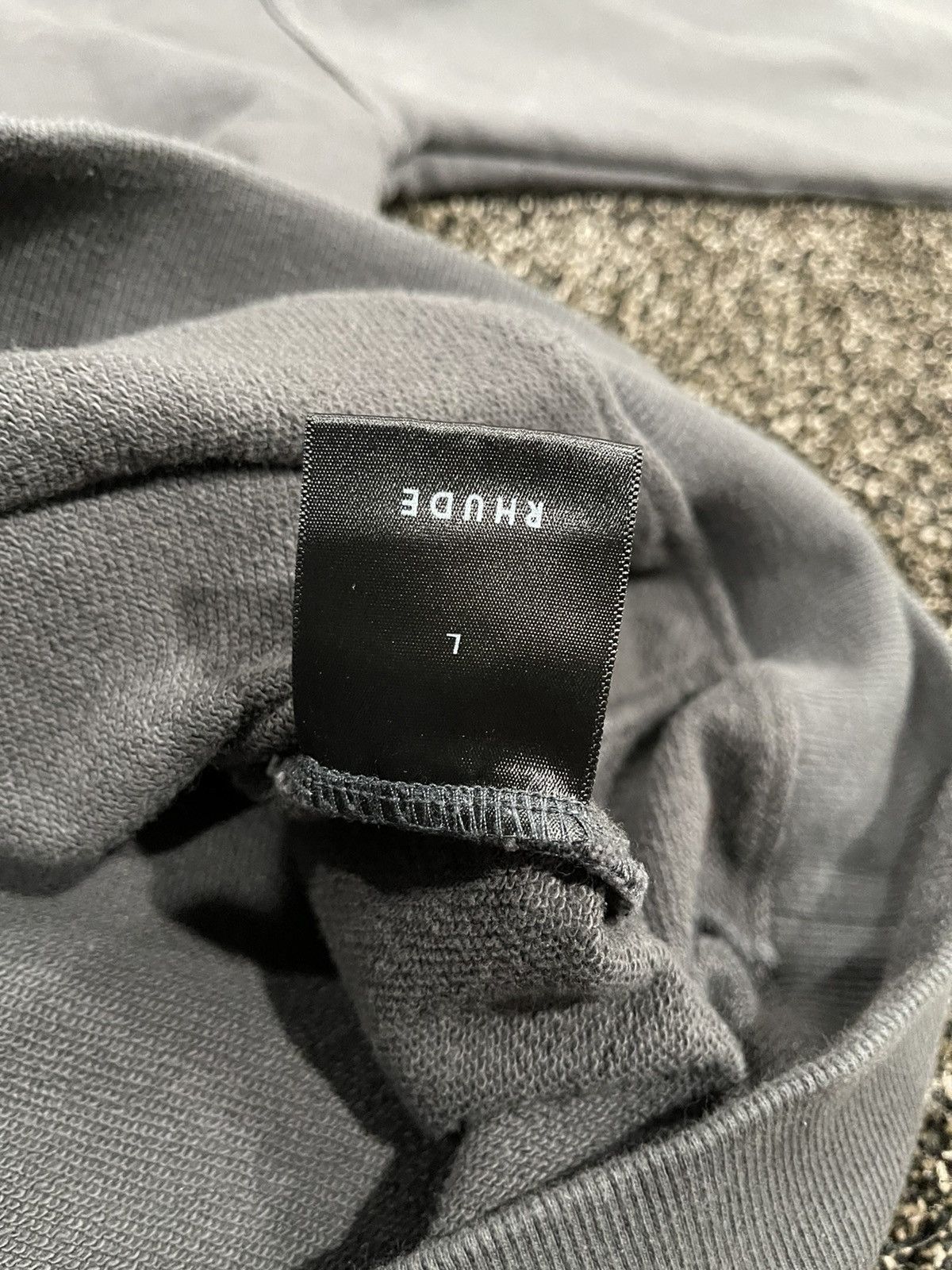 Rhude × Swarovski Rhude Swarovski Wolf Vintage Wash Hoodie Barneys Exclusive Size US L / EU 52-54 / 3 - 11 Thumbnail