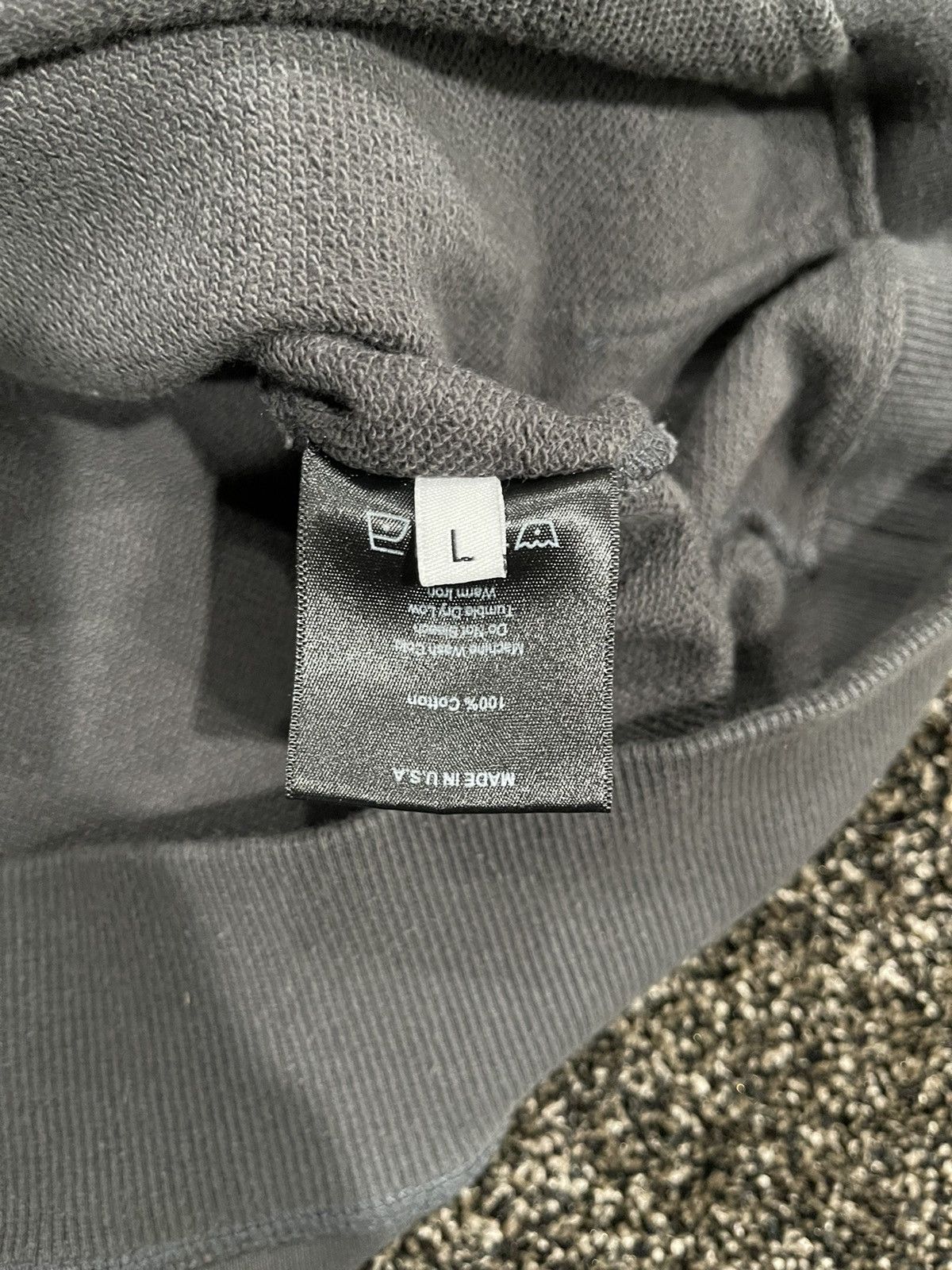 Rhude × Swarovski Rhude Swarovski Wolf Vintage Wash Hoodie Barneys Exclusive Size US L / EU 52-54 / 3 - 10 Thumbnail