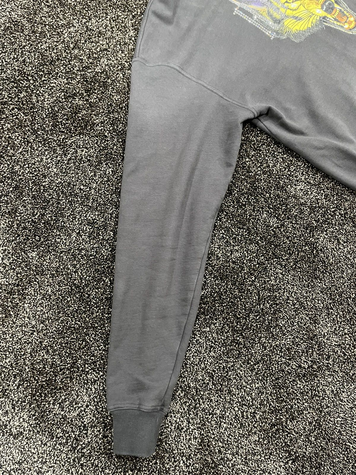 Rhude × Swarovski Rhude Swarovski Wolf Vintage Wash Hoodie Barneys Exclusive Size US L / EU 52-54 / 3 - 6 Thumbnail