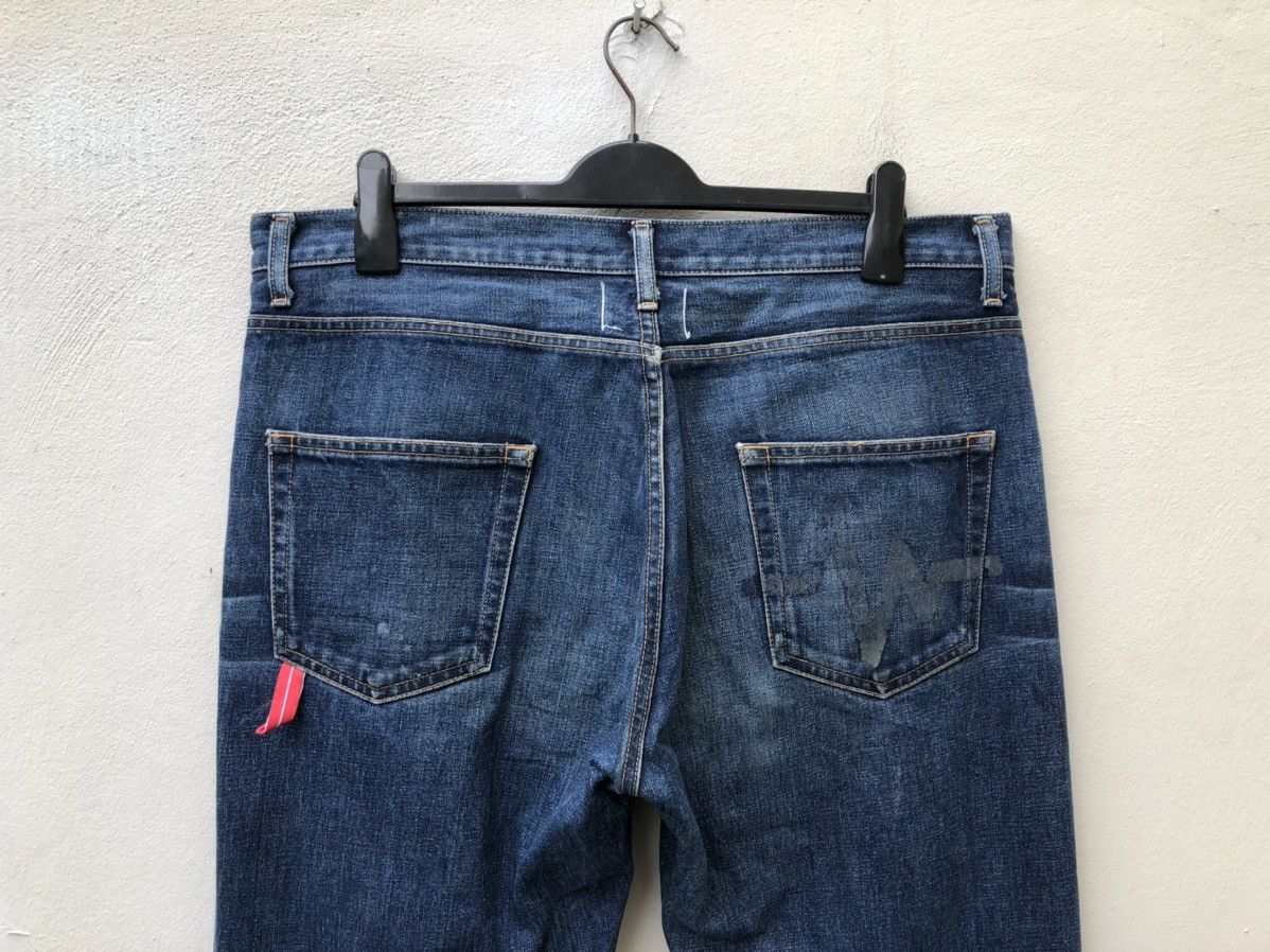 WHIZ LIMITED Whiz Limited Japan Distressed Hybrid Selvedge Baggy Denim Size US 36 / EU 52 - 17 Thumbnail