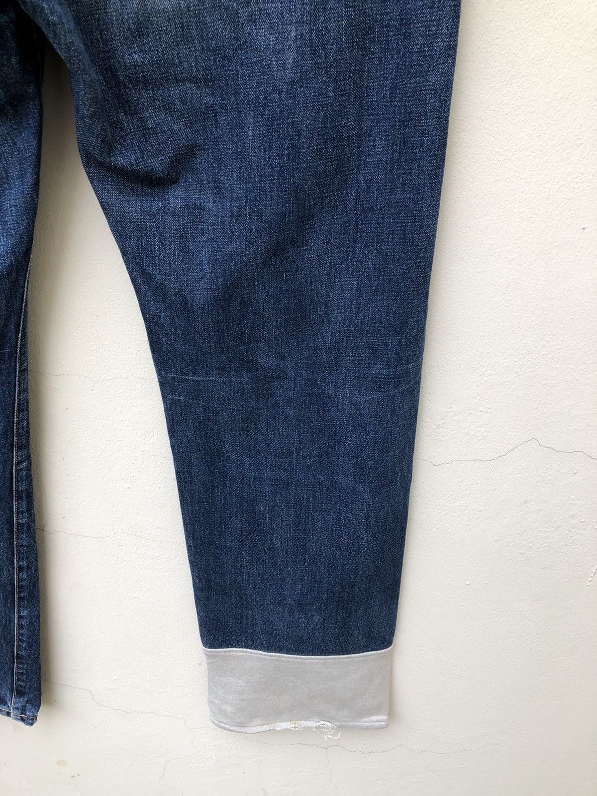 WHIZ LIMITED Whiz Limited Japan Distressed Hybrid Selvedge Baggy Denim Size US 36 / EU 52 - 21 Thumbnail