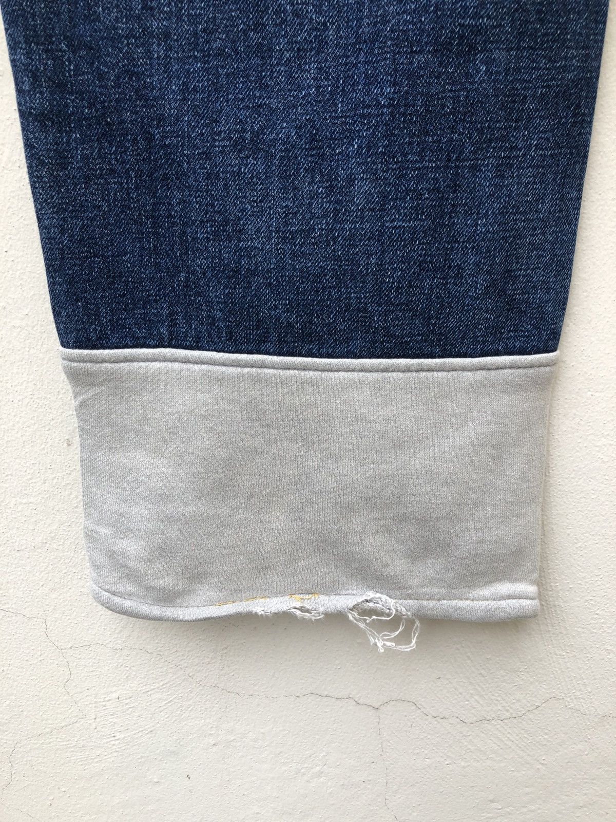 WHIZ LIMITED Whiz Limited Japan Distressed Hybrid Selvedge Baggy Denim Size US 36 / EU 52 - 22 Thumbnail
