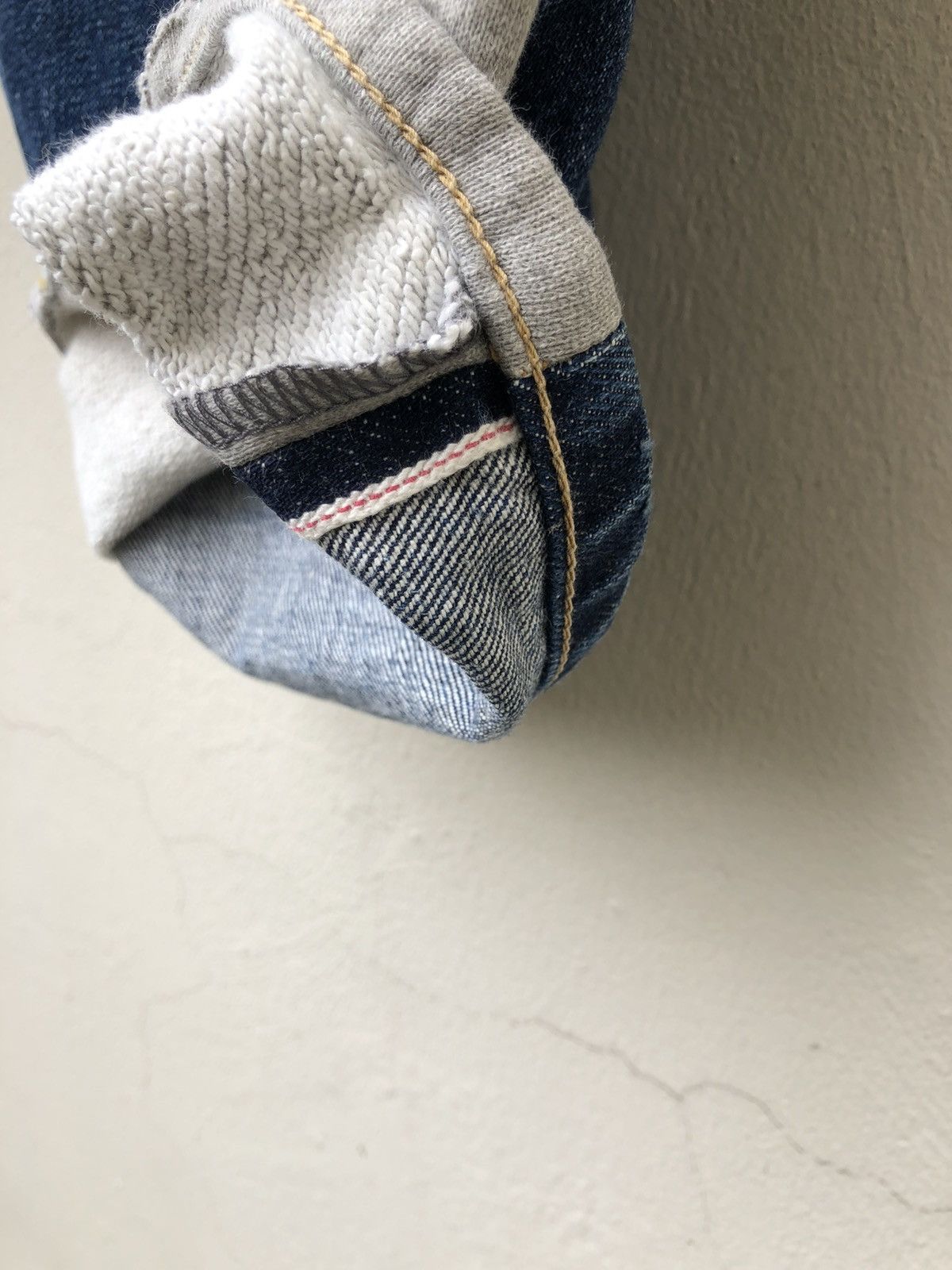 WHIZ LIMITED Whiz Limited Japan Distressed Hybrid Selvedge Baggy Denim Size US 36 / EU 52 - 23 Thumbnail