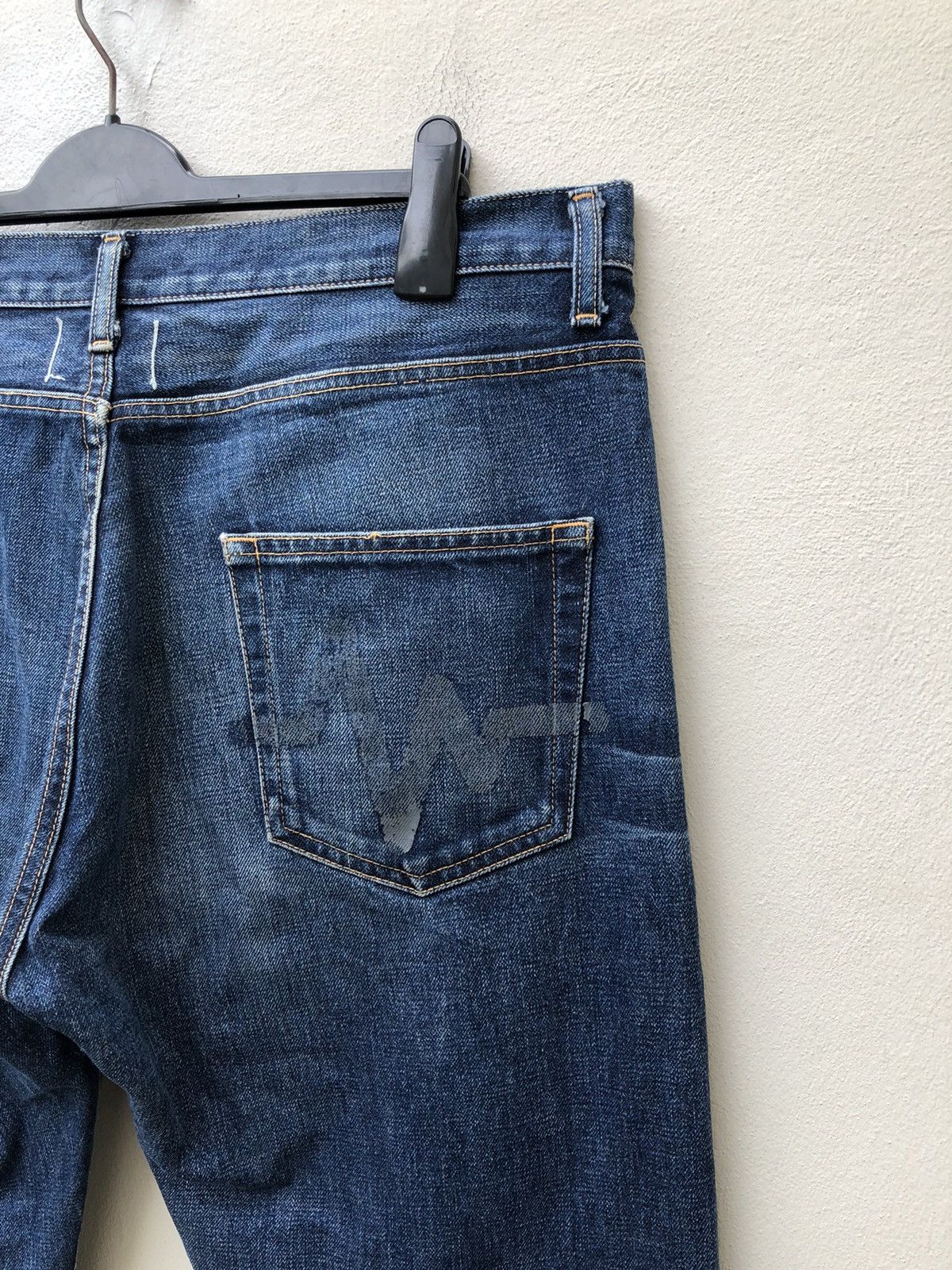 WHIZ LIMITED Whiz Limited Japan Distressed Hybrid Selvedge Baggy Denim Size US 36 / EU 52 - 18 Thumbnail
