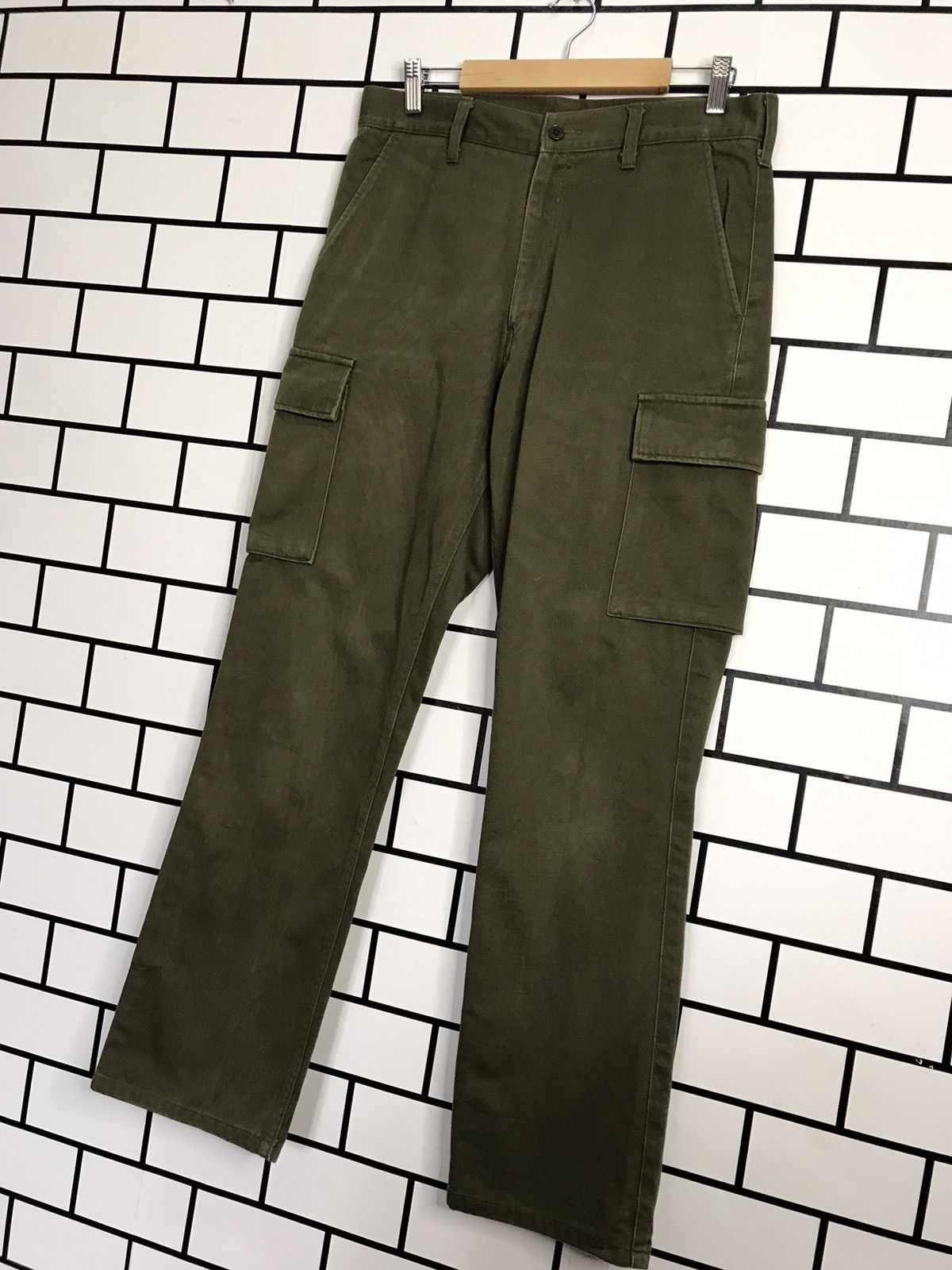 Beams Plus × Japanese Brand Vintage Beams Japan Cargos Slim Fit Japan Made Size US 30 / EU 46 - 2 Thumbnail