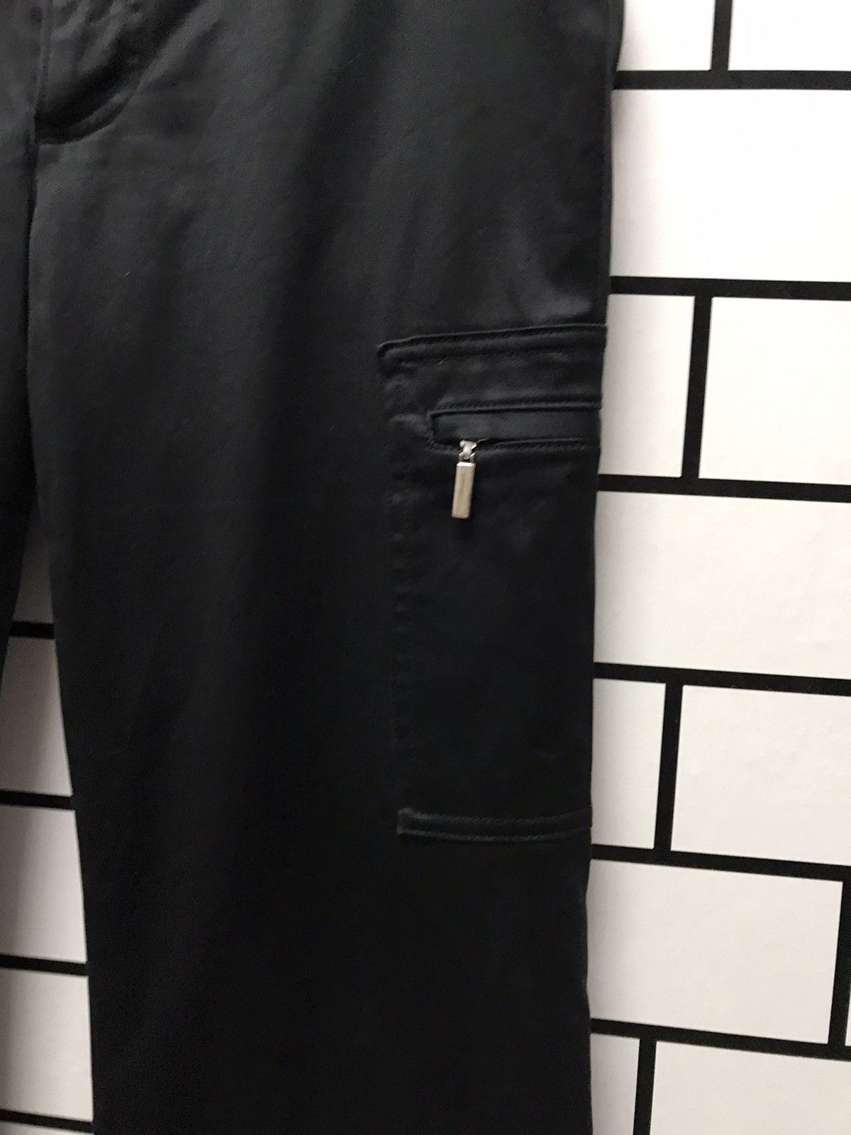 Designer × Japanese Brand × Michel Klein Michael Klein Paris Cargos Flare Pants Size US 29 - 8 Thumbnail