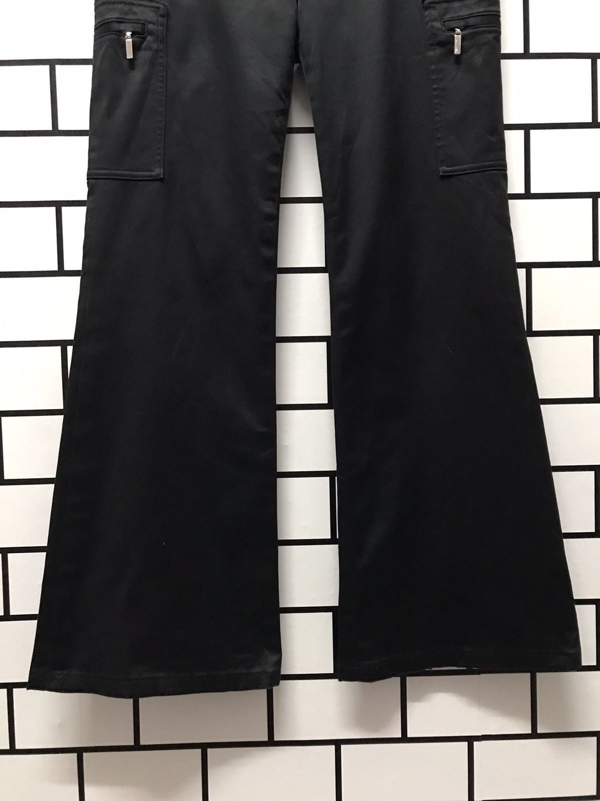 Designer × Japanese Brand × Michel Klein Michael Klein Paris Cargos Flare Pants Size US 29 - 9 Thumbnail