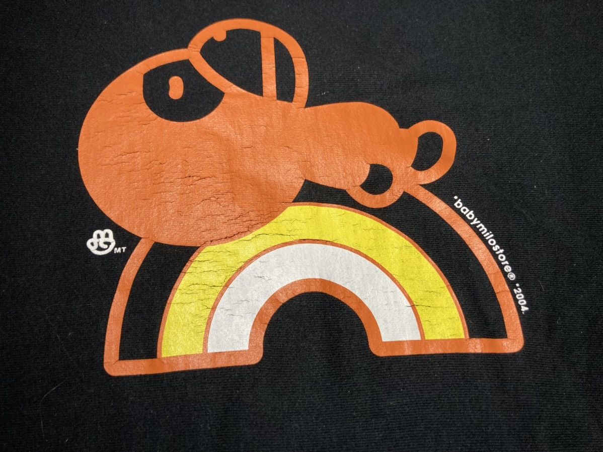 Bape 2004 Bape Baby Milo Sleeping Rainbow Black Hooded Nigo OG Size US M / EU 48-50 / 2 - 3 Thumbnail