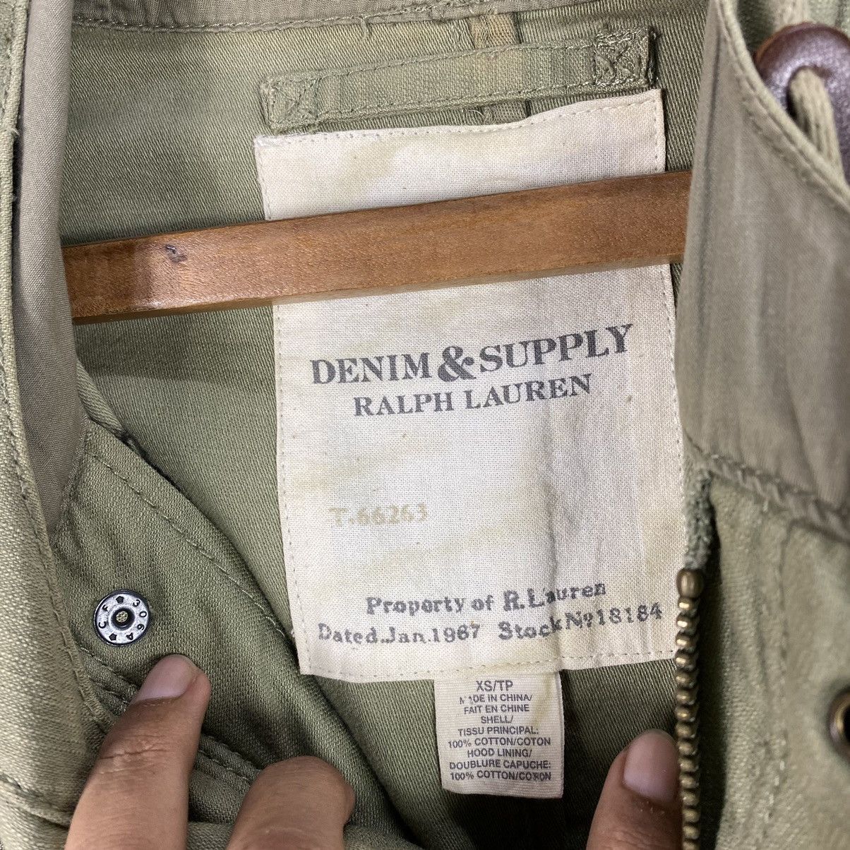 Denim & Supply Ralph Lauren × Ralph Lauren RARE! DENIM & SUPPLY PARKAS FISHTAIL JACKET Size US XS / EU 42 / 0 - 9 Thumbnail