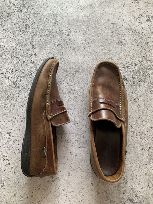 Paraboot Paraboot low leather shoes moccasin | Grailed