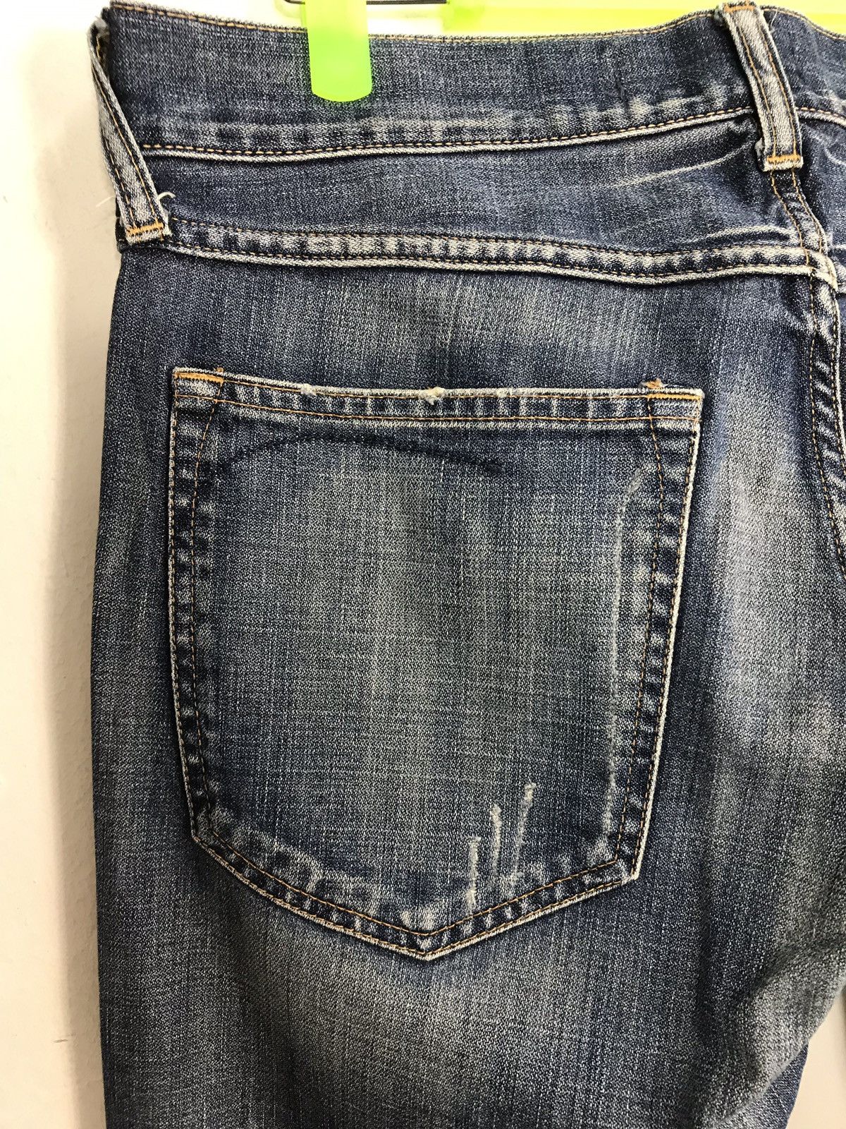 Japanese Brand × Vintage Vintage Drain Skinny Distressed Denim Jeans Size US 32 / EU 48 - 11 Thumbnail