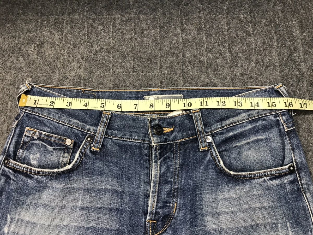 Japanese Brand × Vintage Vintage Drain Skinny Distressed Denim Jeans Size US 32 / EU 48 - 19 Thumbnail