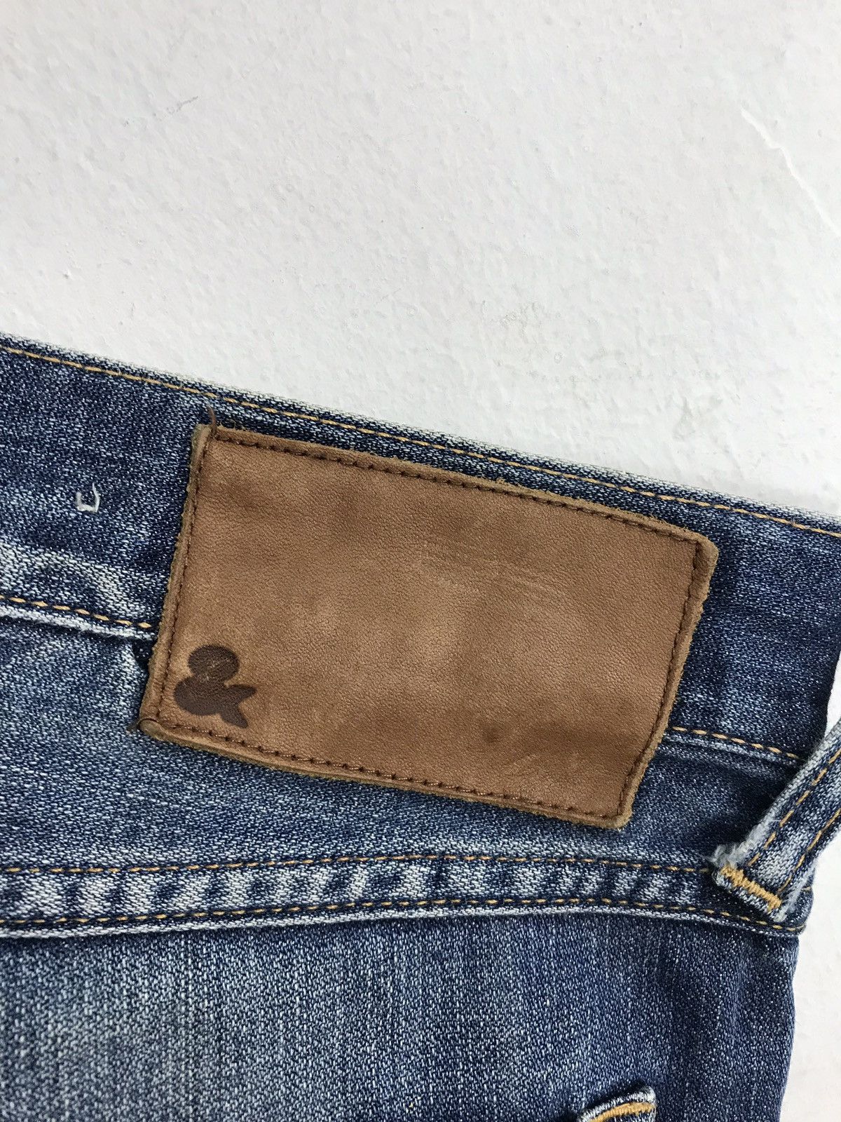 Japanese Brand × Vintage Vintage Drain Skinny Distressed Denim Jeans Size US 32 / EU 48 - 12 Thumbnail