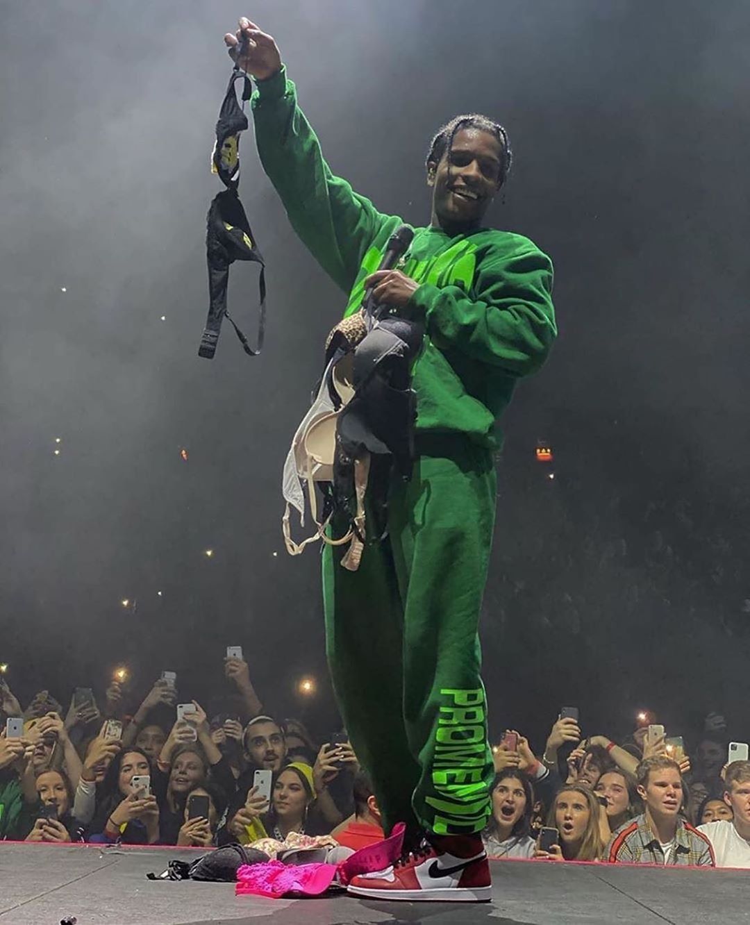 A$AP Rocky Vlone A$ap Rocky Sweden Tour Concert USA Promenad Sweatpants Size US 34 / EU 50 - 4 Thumbnail