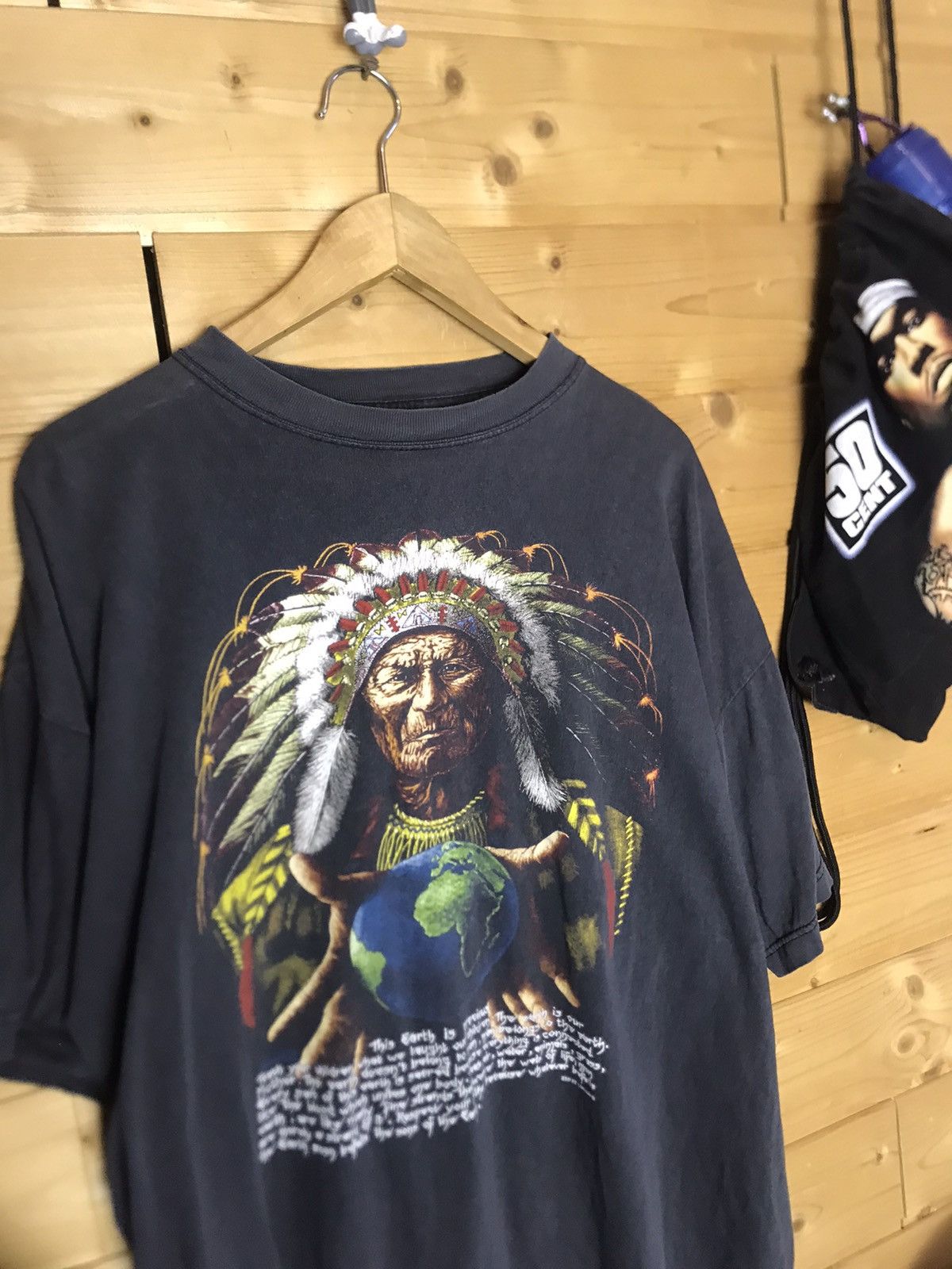 Vintage Vintage Indian earth faded shirt Size US XL / EU 56 / 4 - 3 Thumbnail