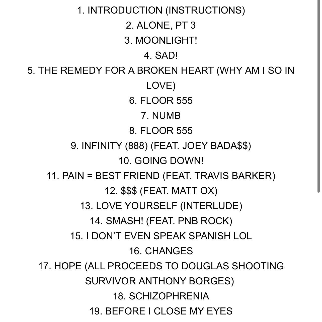Other XXXTENTACION - ? (Vinyl, LP) Size ONE SIZE - 2 Thumbnail