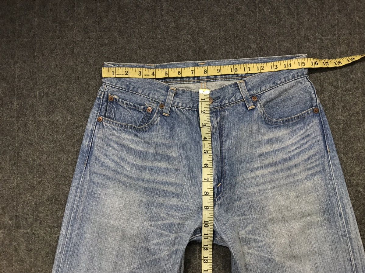 Japanese Brand × Levi's Vintage Levi’s Red Loop 505 Light Wash Jeans Design Size US 31 - 17 Thumbnail