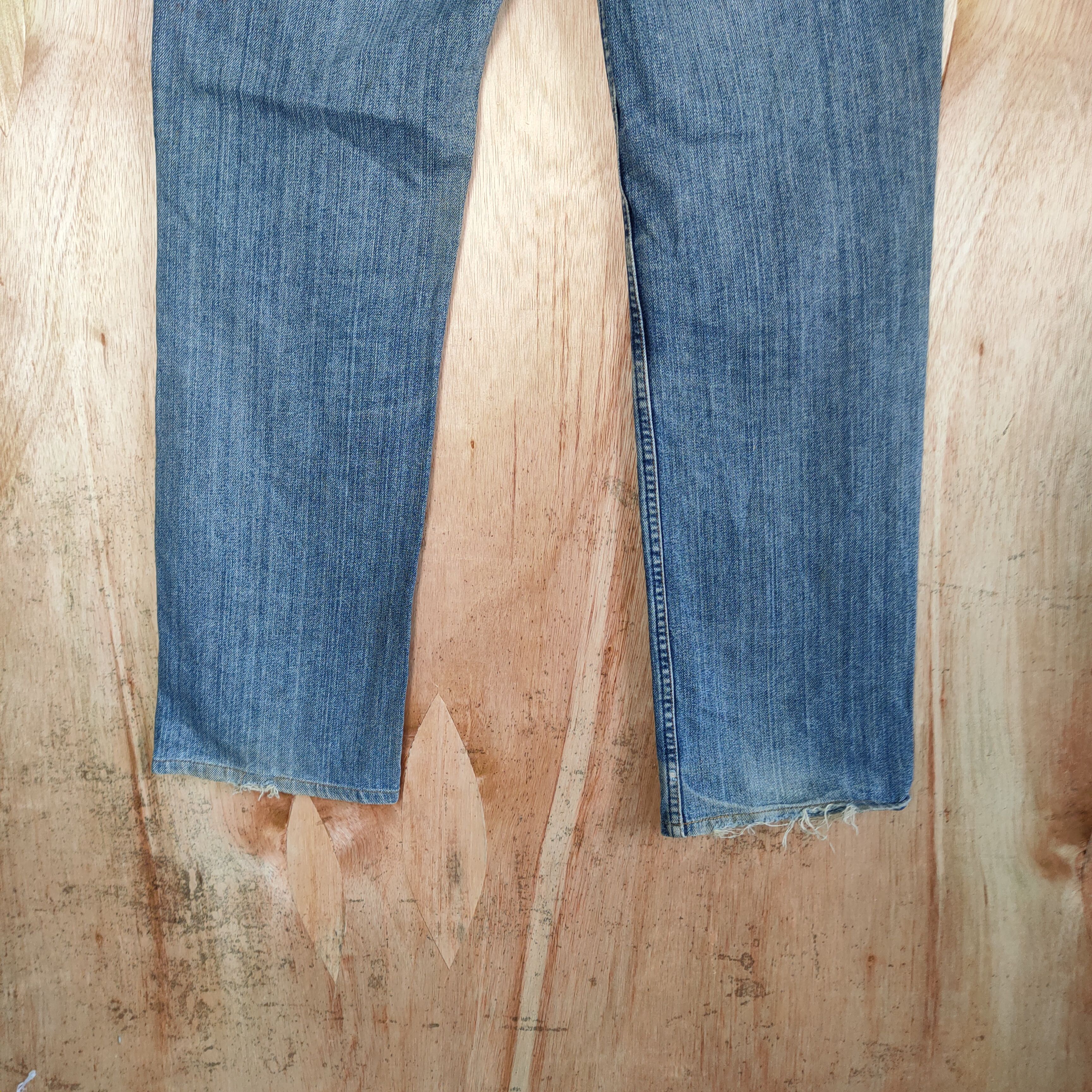 Levi's Vintage Clothing LEVI'S 508 DENIM JEAN /DISTRESSED KNEE/ FADED Size US 30 / EU 46 - 8 Thumbnail