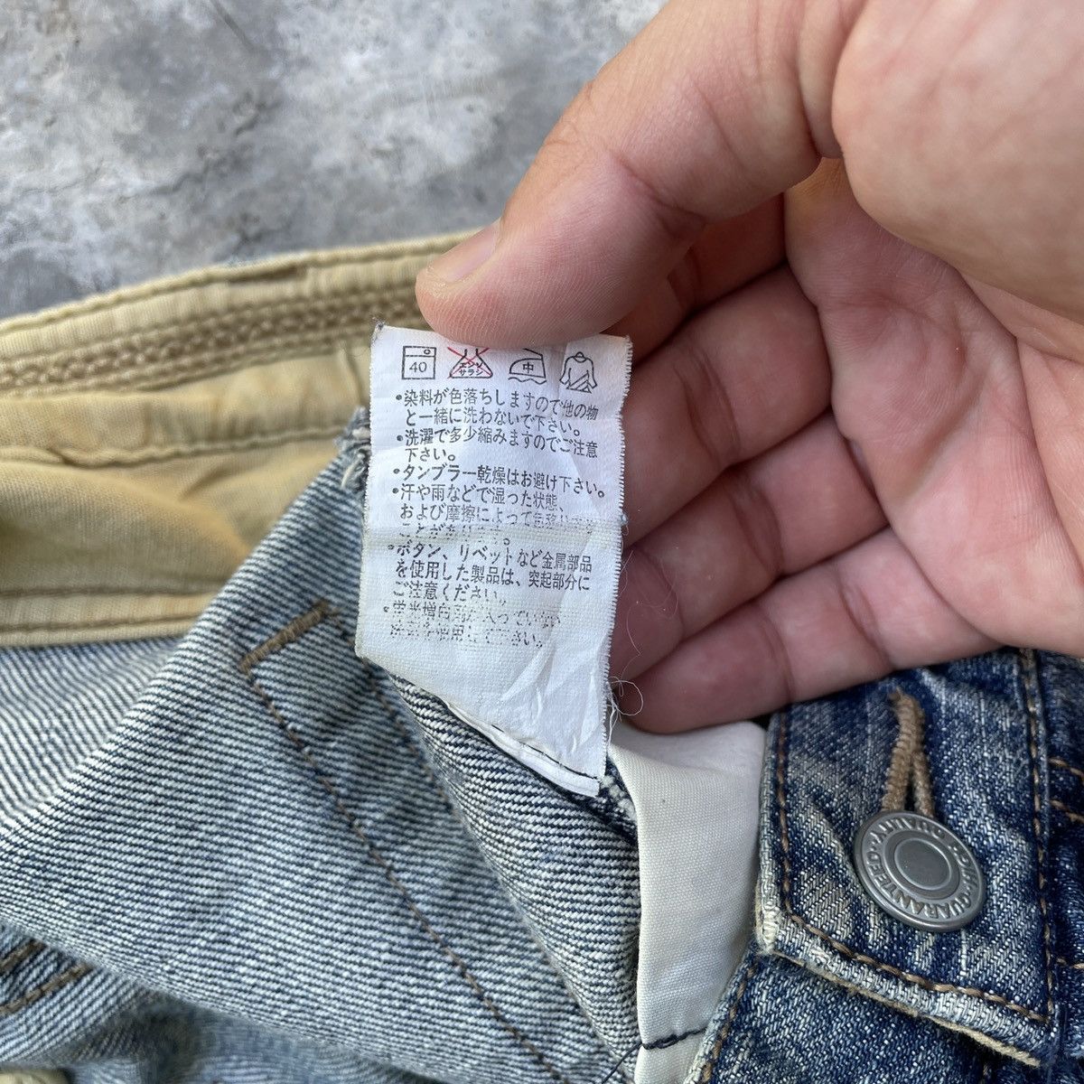 Vintage W30💥 Vintage Christian Orani Distressed Jeans Denim Pants Size US 30 / EU 46 - 6 Thumbnail