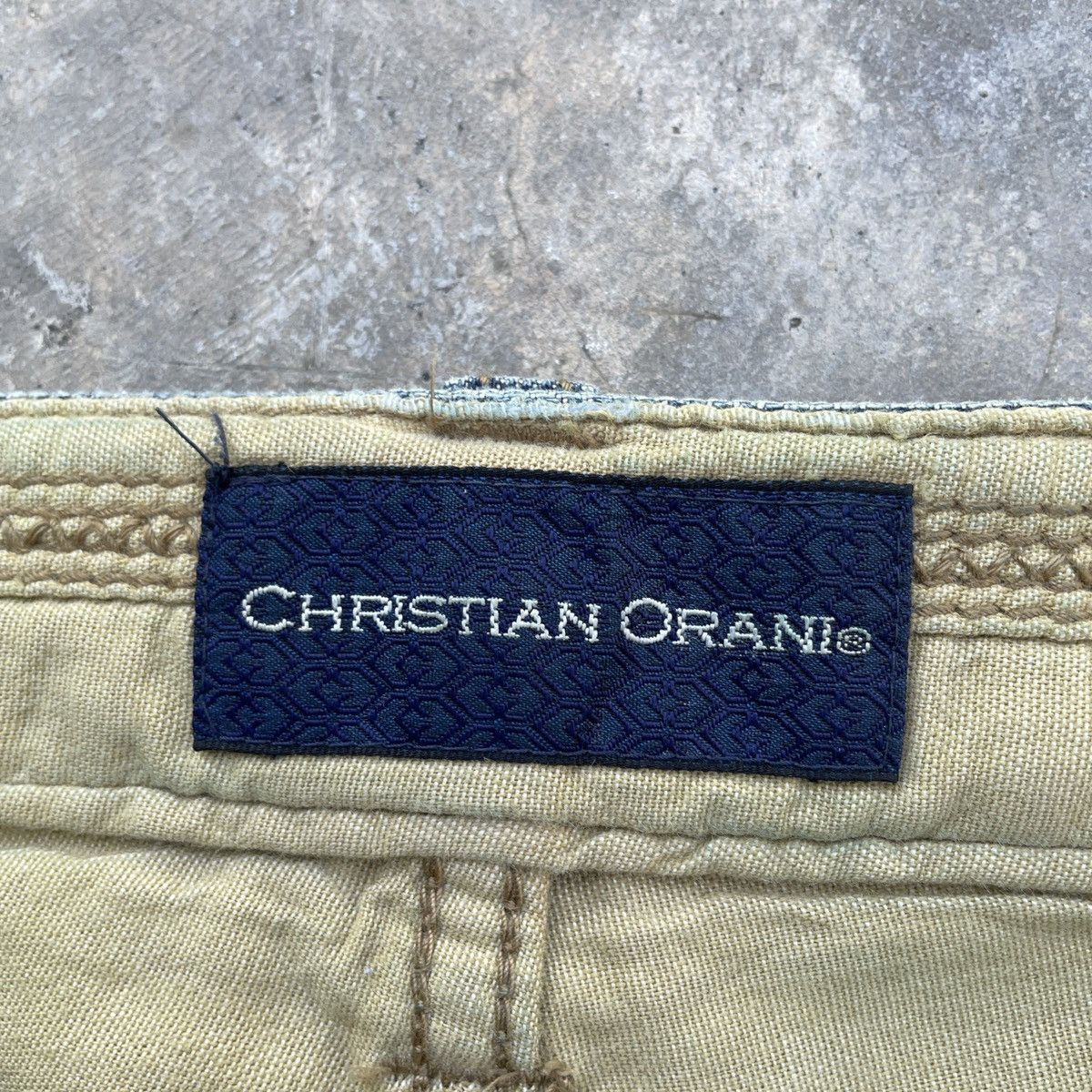 Vintage W30💥 Vintage Christian Orani Distressed Jeans Denim Pants Size US 30 / EU 46 - 5 Thumbnail