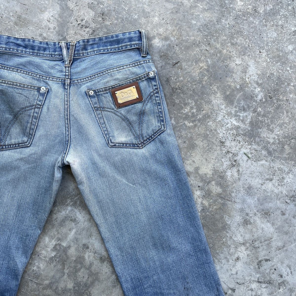 Dolce & Gabbana Vintage Dolce & Cabbana Button Fly Jeans Denim Pants Size US 31 - 12 Thumbnail