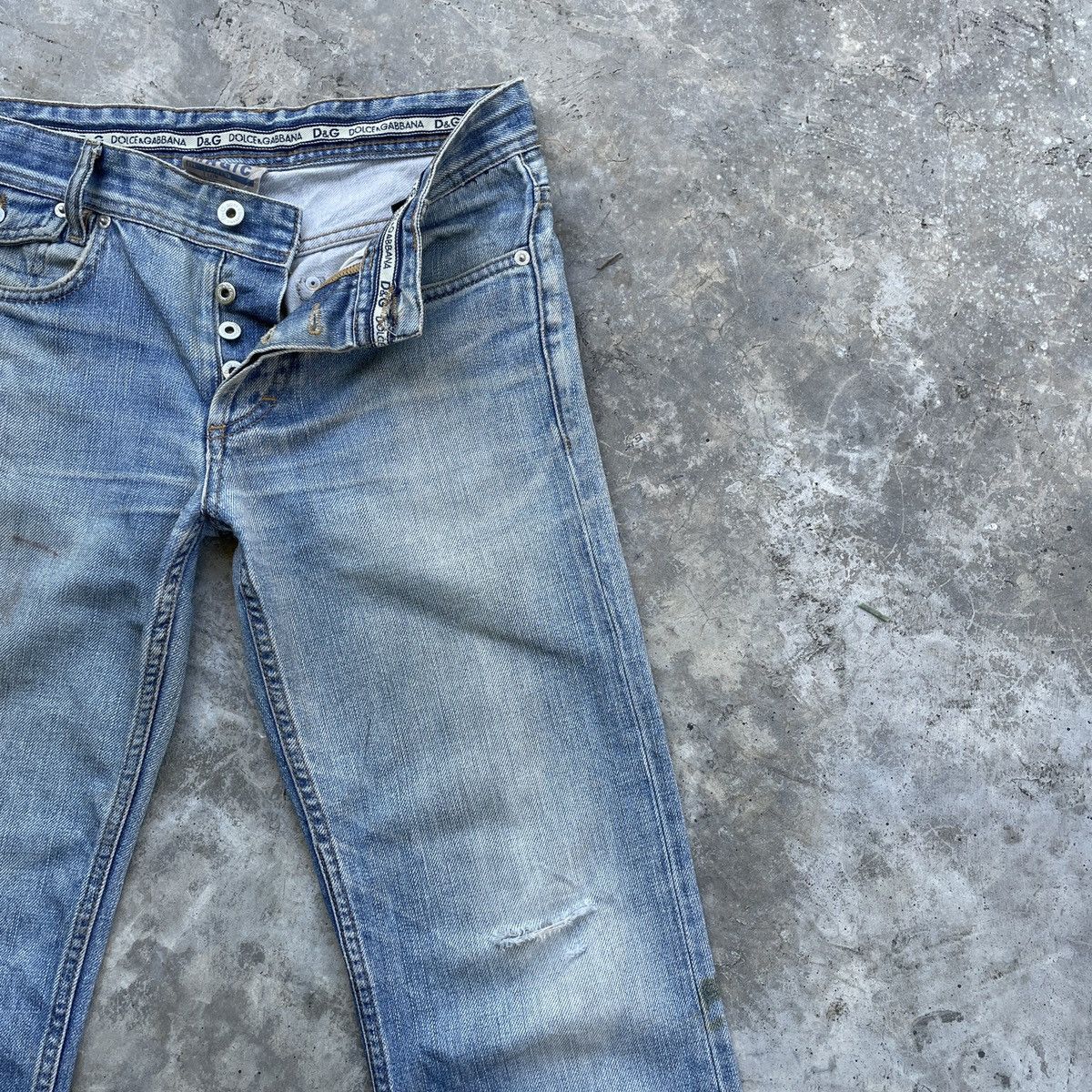 Dolce & Gabbana Vintage Dolce & Cabbana Button Fly Jeans Denim Pants Size US 31 - 4 Thumbnail