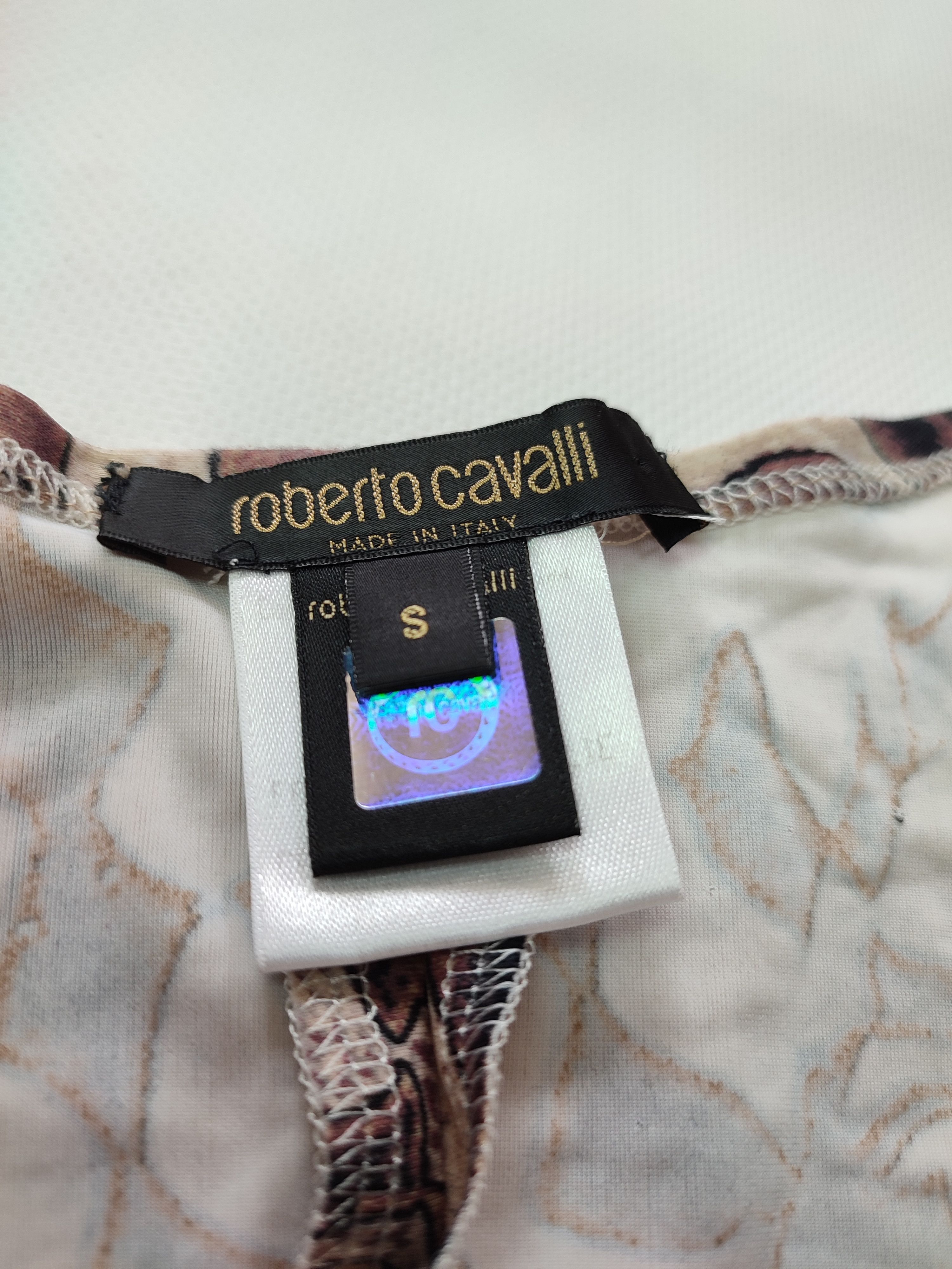 Just Cavalli Vintage Roberto Cavalli Fall 2003 Silk Dress Size S / US 4 / IT 40 - 9 Thumbnail