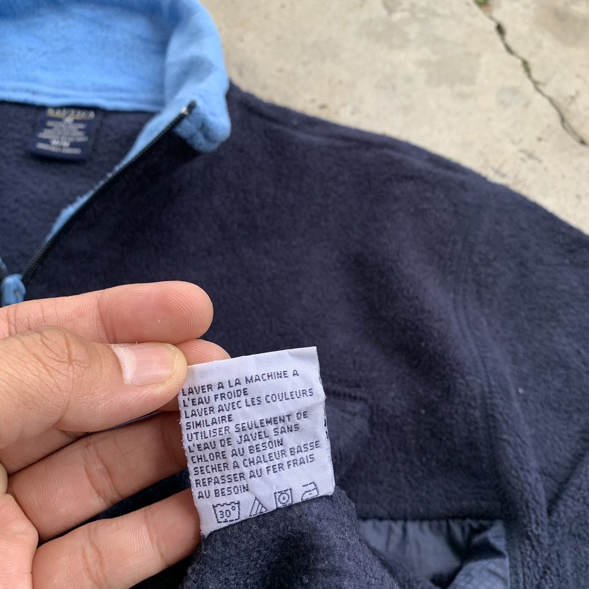 Japanese Brand Nautica fleece half zipper pullover vintage sweatshirt Size US M / EU 48-50 / 2 - 11 Thumbnail