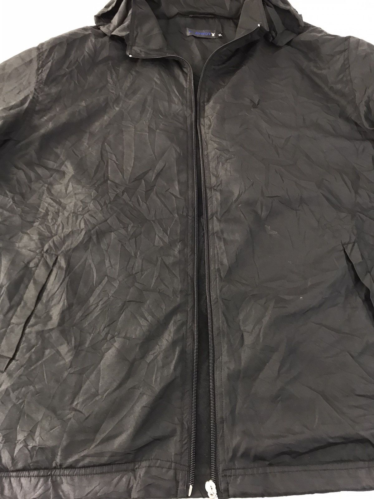 Playboy Playboy Black Jacket Zipper Style Inspired Designer Size US XL / EU 56 / 4 - 6 Thumbnail