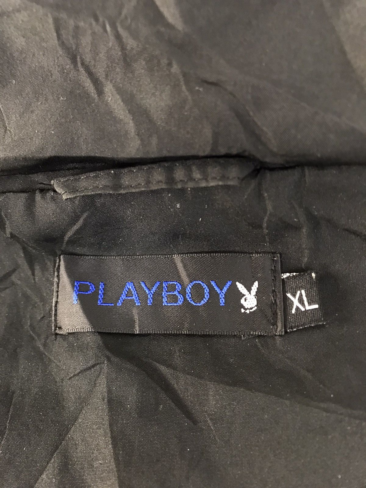 Playboy Playboy Black Jacket Zipper Style Inspired Designer Size US XL / EU 56 / 4 - 8 Thumbnail