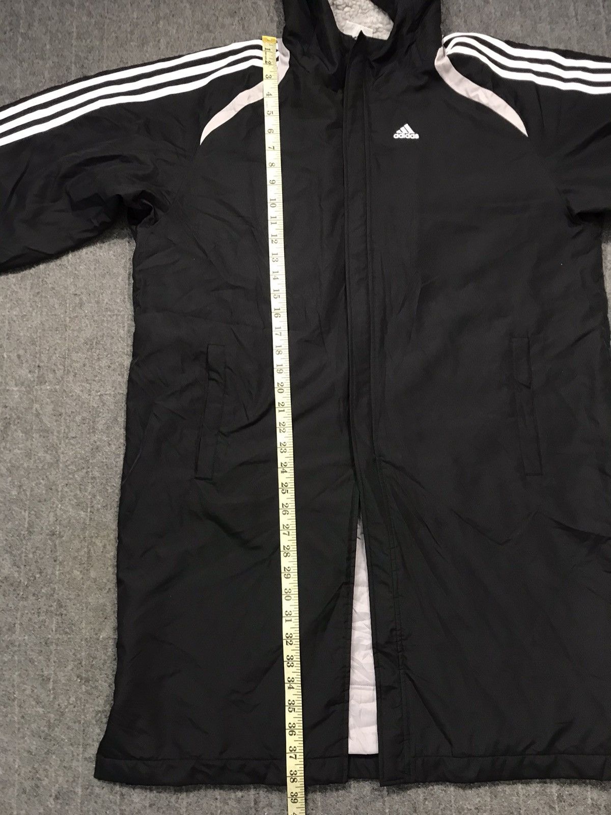 Adidas Adidas Sherpa Inner Coach Parka Jacket Athletic Size US L / EU 52-54 / 3 - 12 Thumbnail