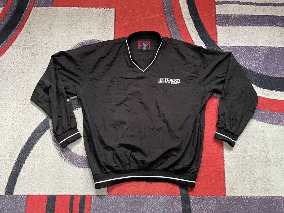 Karl Kani Vintage Karl Kani Hoodie Fleece Sweater V-neck embroidery Size US L / EU 52-54 / 3 - 1 Thumbnail