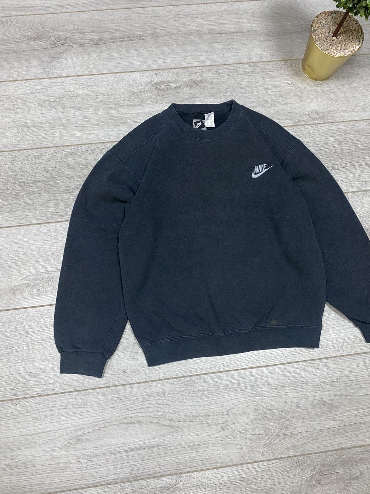 Nike Nike vintage 80-90s sweatshirt swoosh Size US S / EU 44-46 / 1 - 1 Thumbnail