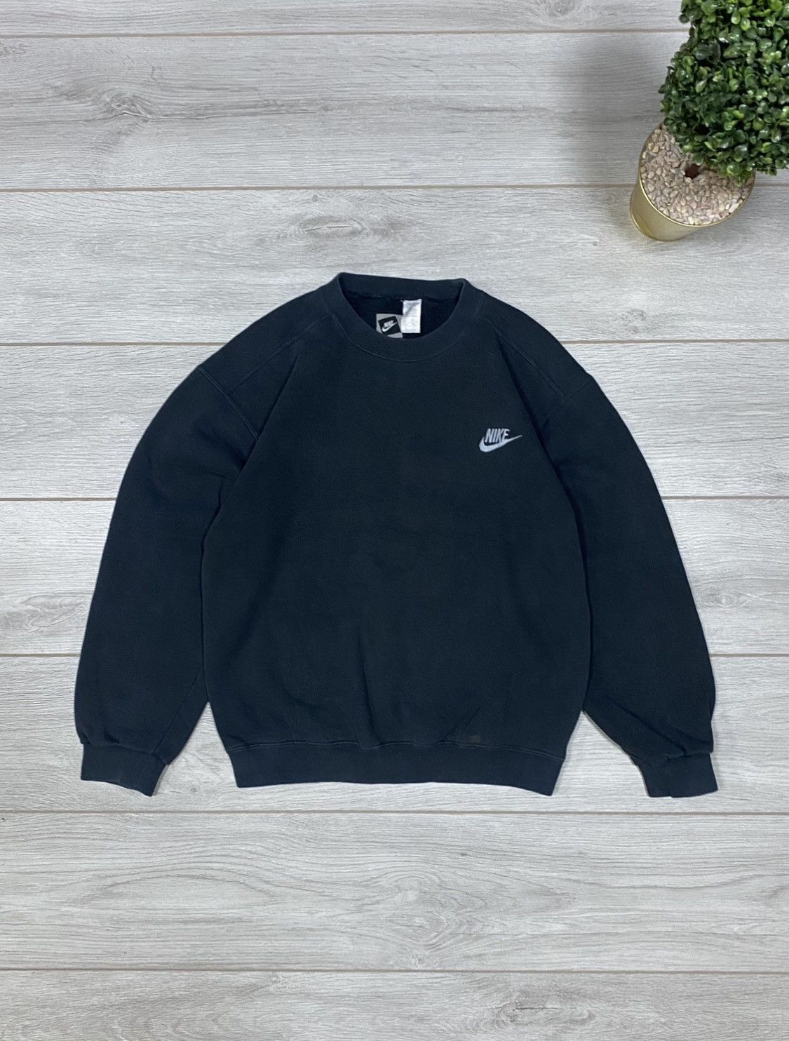 Nike Nike vintage 80-90s sweatshirt swoosh Size US S / EU 44-46 / 1 - 2 Thumbnail