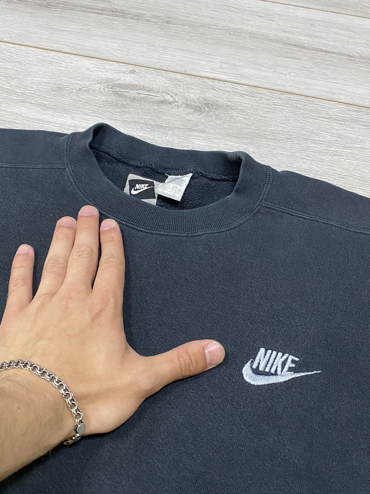 Nike Nike vintage 80-90s sweatshirt swoosh Size US S / EU 44-46 / 1 - 5 Thumbnail