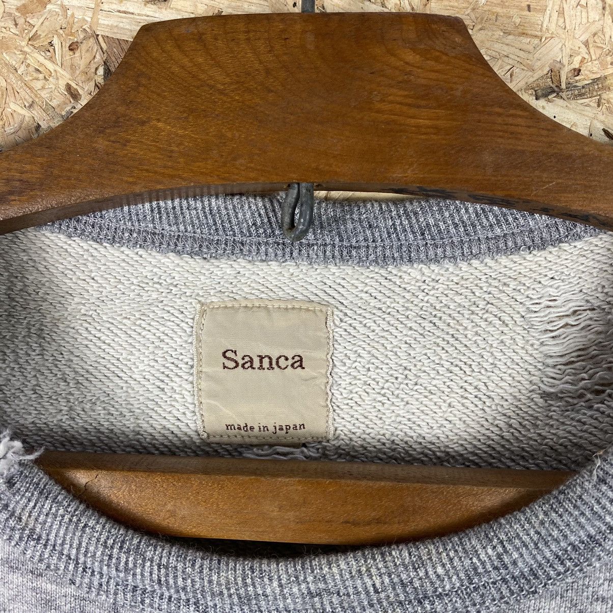 Sanca MADE IN JAPAN SANCA RIPPED DESIGN CREWNECK SWEATSHIRT Size US M / EU 48-50 / 2 - 9 Thumbnail