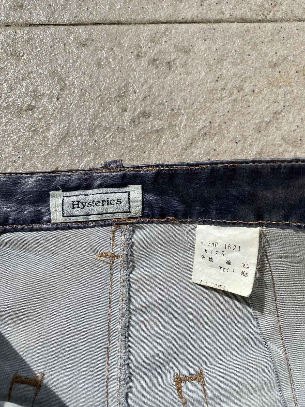 Hysteric Glamour 💥RARE💥Vintage OG 90s HYSTERICS Glitter Purple Skinny Pant Size US 26 / EU 42 - 6 Thumbnail
