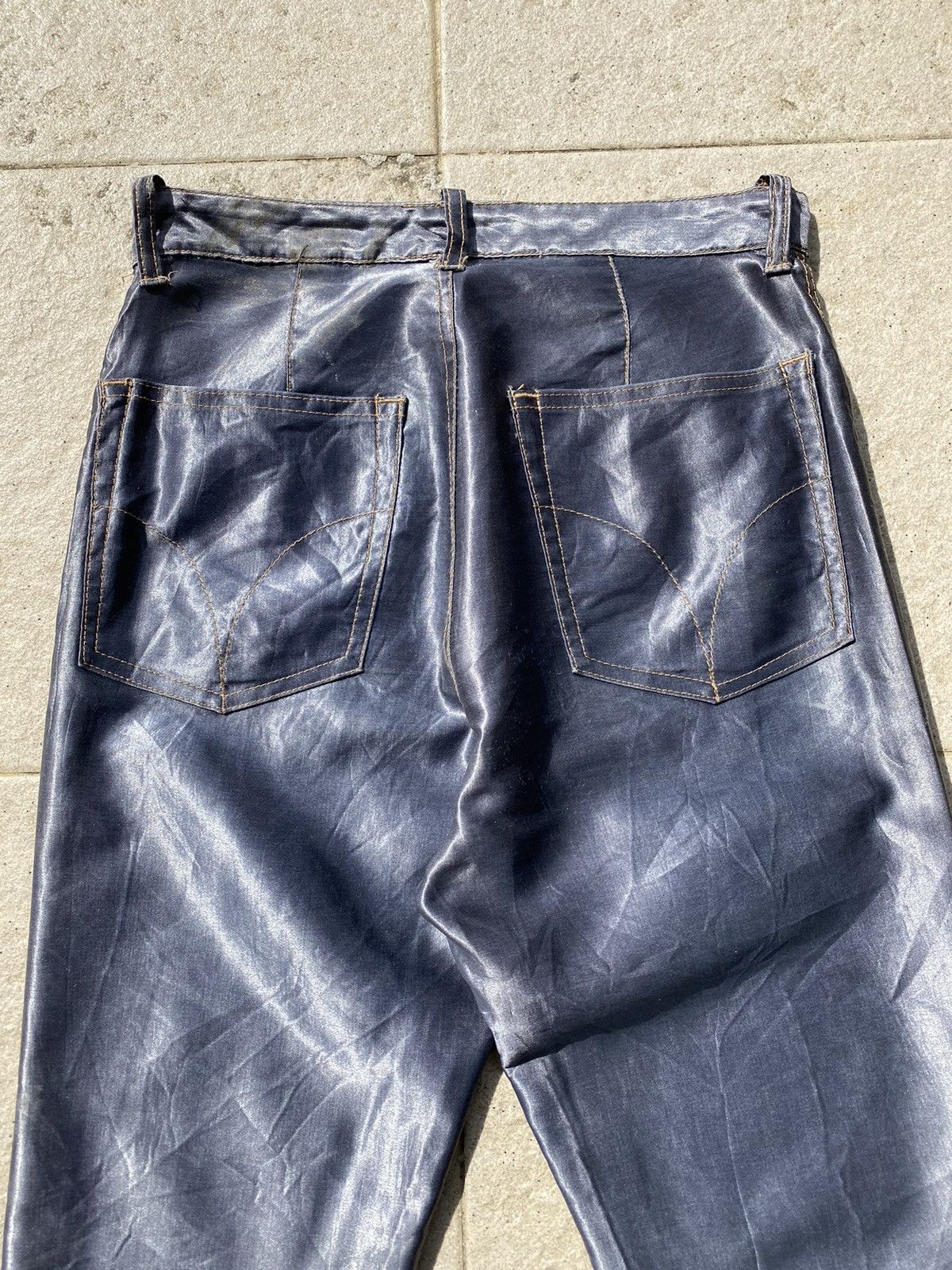 Hysteric Glamour 💥RARE💥Vintage OG 90s HYSTERICS Glitter Purple Skinny Pant Size US 26 / EU 42 - 7 Thumbnail