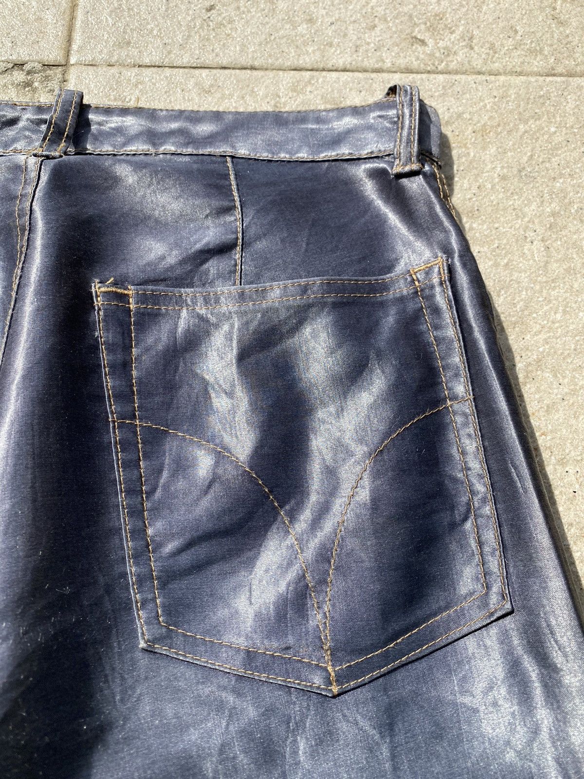 Hysteric Glamour 💥RARE💥Vintage OG 90s HYSTERICS Glitter Purple Skinny Pant Size US 26 / EU 42 - 8 Thumbnail