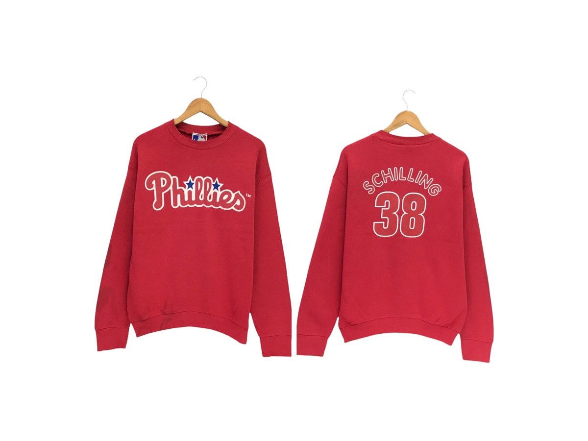 MLB × Nutmeg × Sports Specialties Vintage Philadelphia PHILLIES Sweatshirt Size US M / EU 48-50 / 2 - 1 Thumbnail